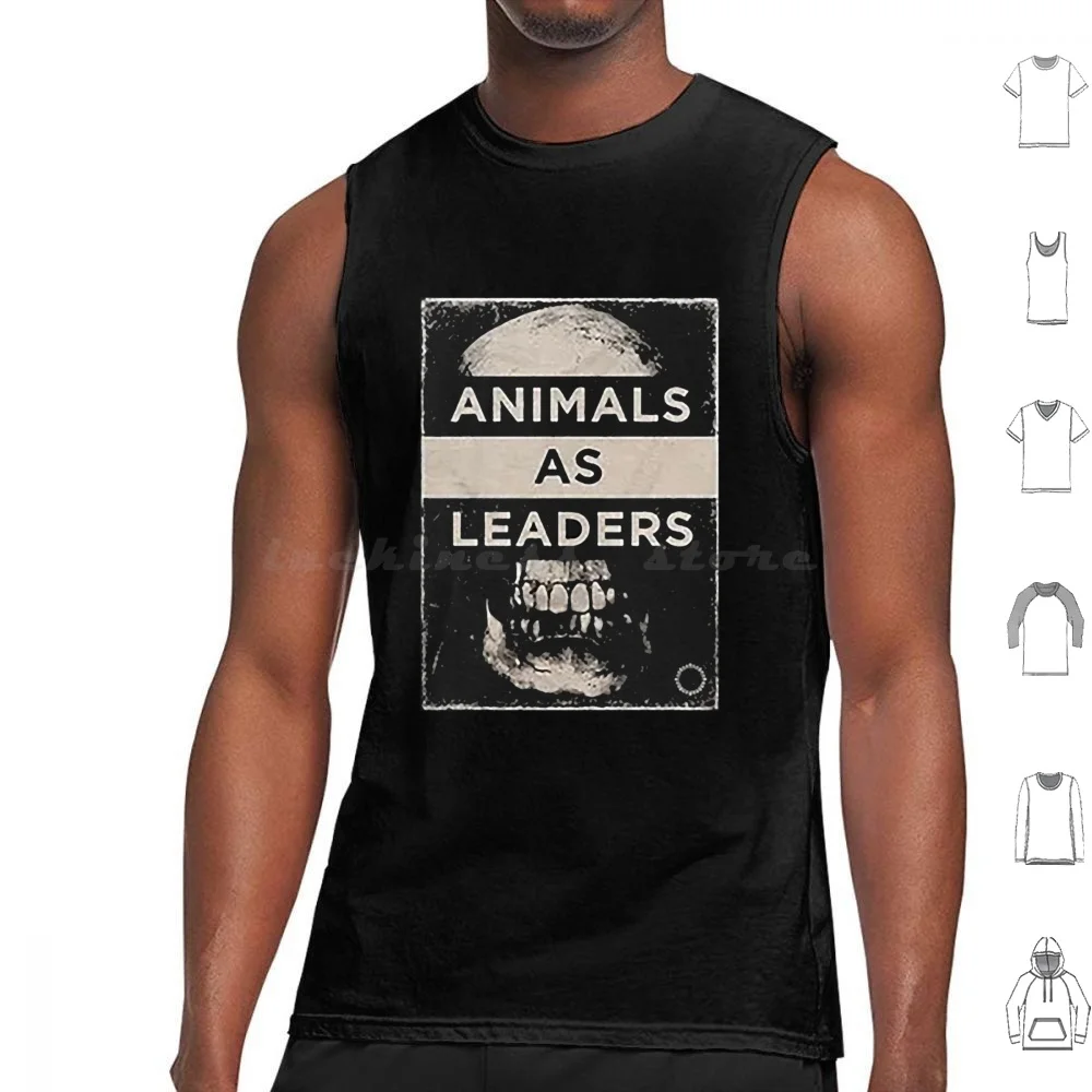 Animals As Leaders Tank Tops Print Cotton Animals As Leaders Bad Omens Tosin Abasi The Atomic The Fuzztones King Buffalo