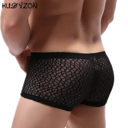 Men's Boxershorts Panties Men Lace Boxers Underwear Man Sexy Solid Underpants Hombre Trunk Shorts U Pouch Cuecas Calzoncillos