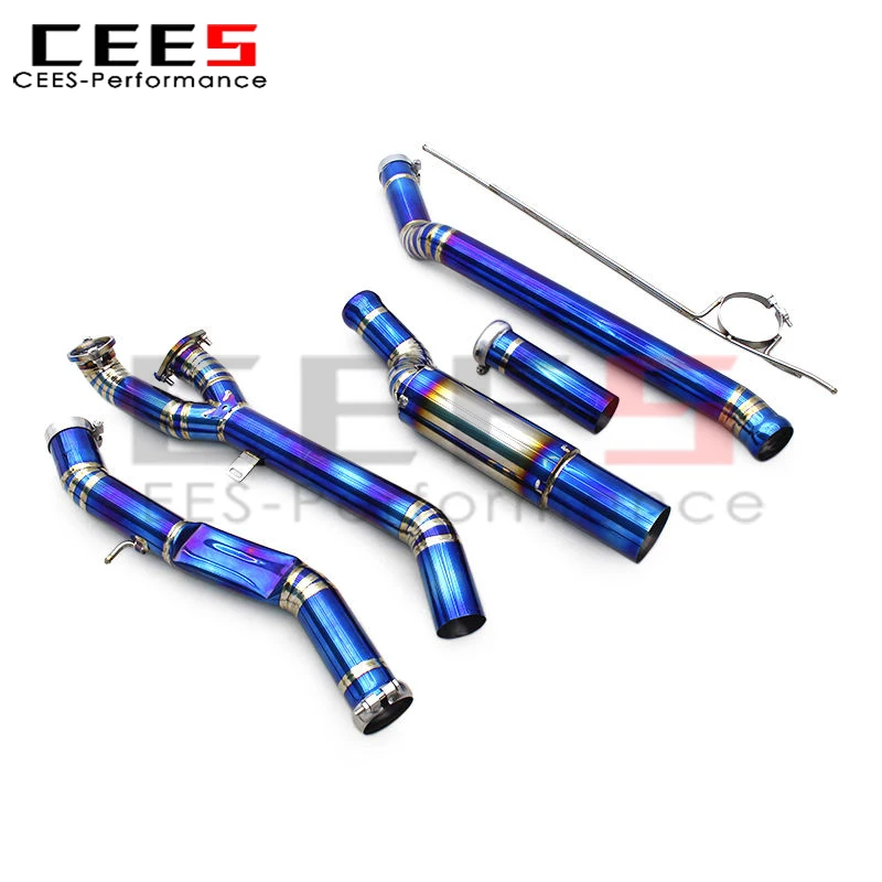 

CEES Catback Exhaust Muffler for BMW M3/M4 G80/G82 3.0T 2019-2024 Street Car Exhaust System Aggressive Sound Single Outlet