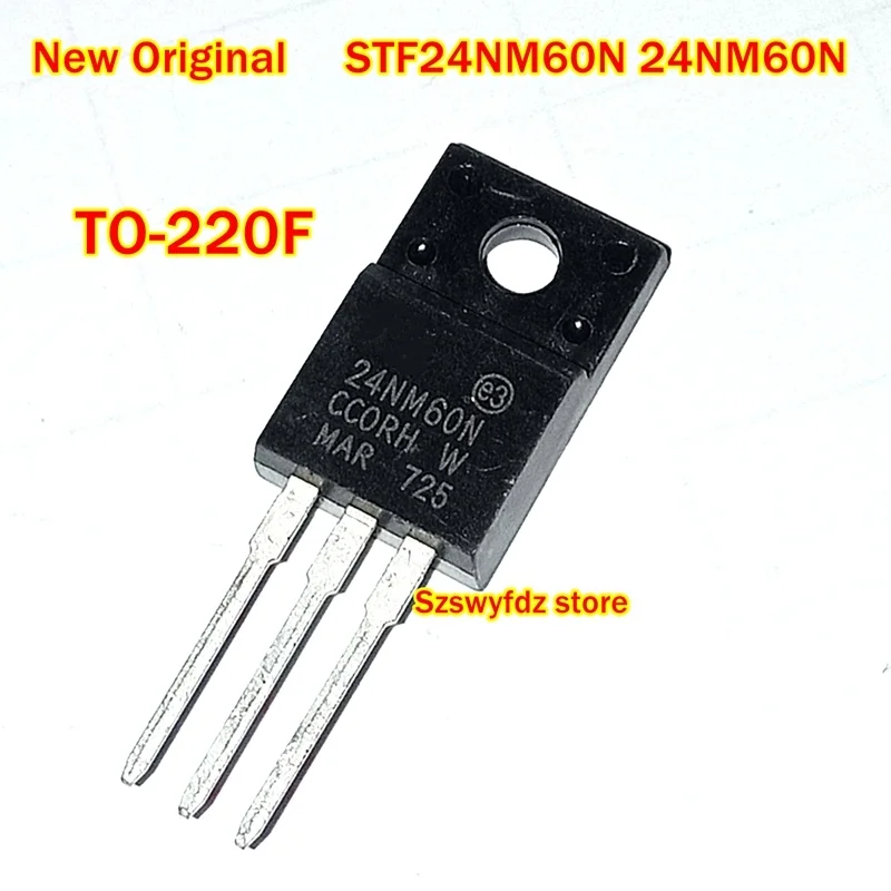 

5pcs to 100pcs New Original STF24NM60N 24NM60N TO-220F N-Channel MOSFET Transistor 600V 17A