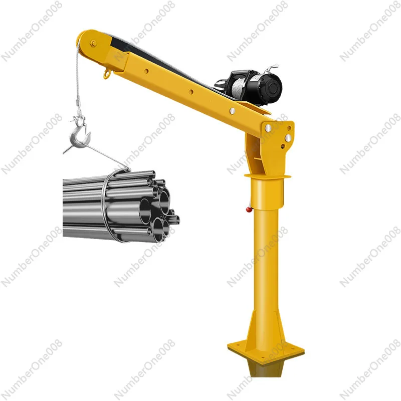 

Car Mounted Crane 500kg Household Electric Hoist Cantilever Crane Small Truck Self-Provided Truck-Mounted Crane