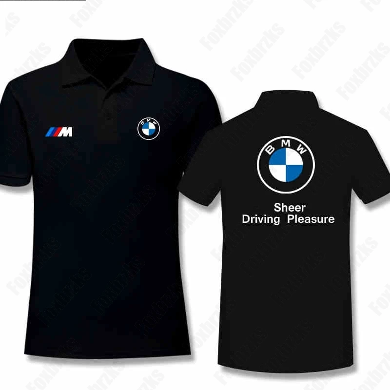 

BMW Logo Summer 3D Fish Print Men's Outdoor Fishing Casual O-neck Pullover Harajuku Top Oversized Short Sleeved Polo Shirt BMW