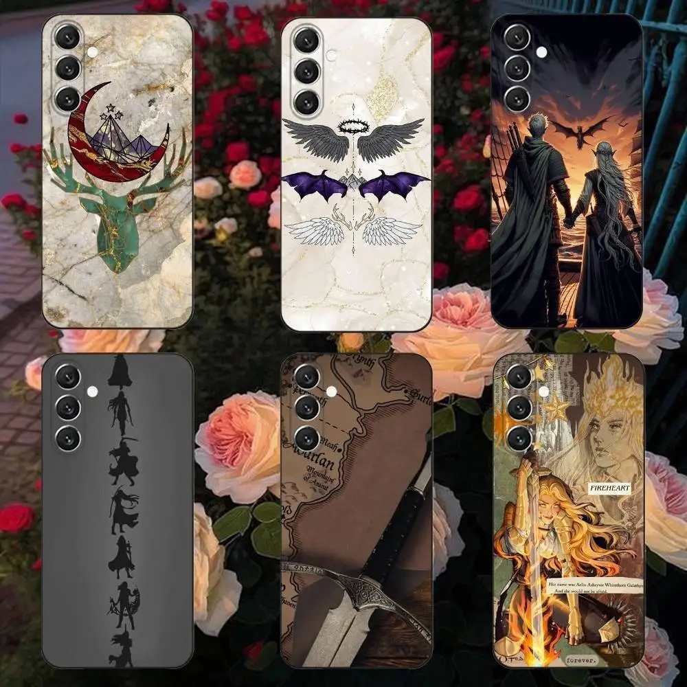 

Throne Of Glass Phone Case Phone Case For Samsung Galaxy A13,A21s,A22,A31,A32,A52,A53,A71,A80, Soft Black Shell