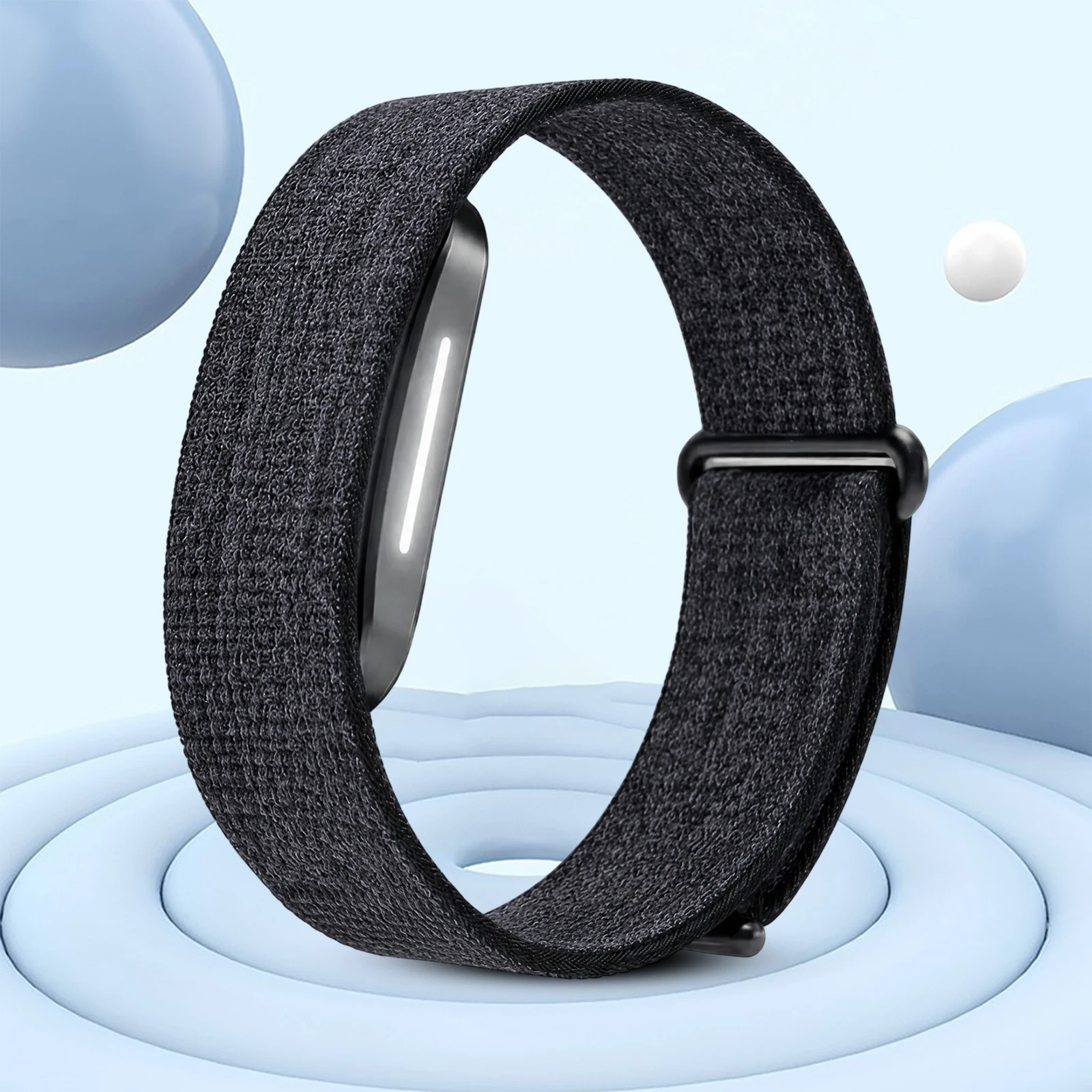 Moisture-wicking Nylon Strap for Hume Band 2.0 Adjustable Braided Woven Sport Wristband Sleep Tracking