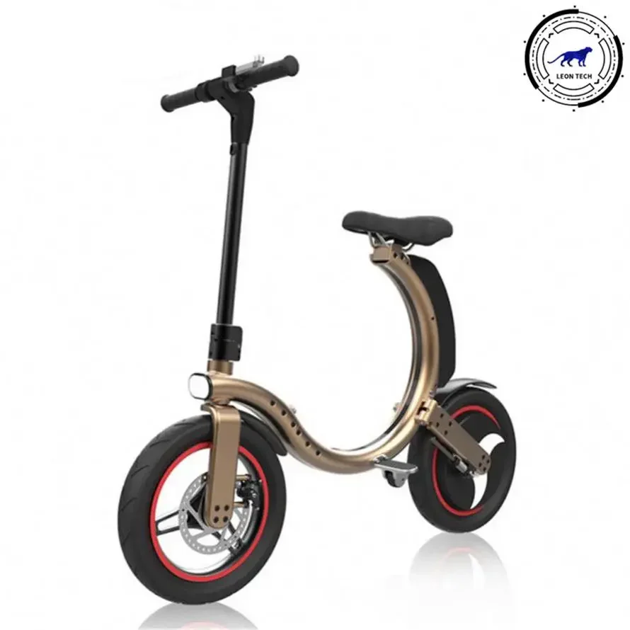 Factory Supply 350W 36V 12Inch Two Wheels Electric Mini Bike With Disc Brake Small Size Light ICEWHEEL A10 Electric Bicycle