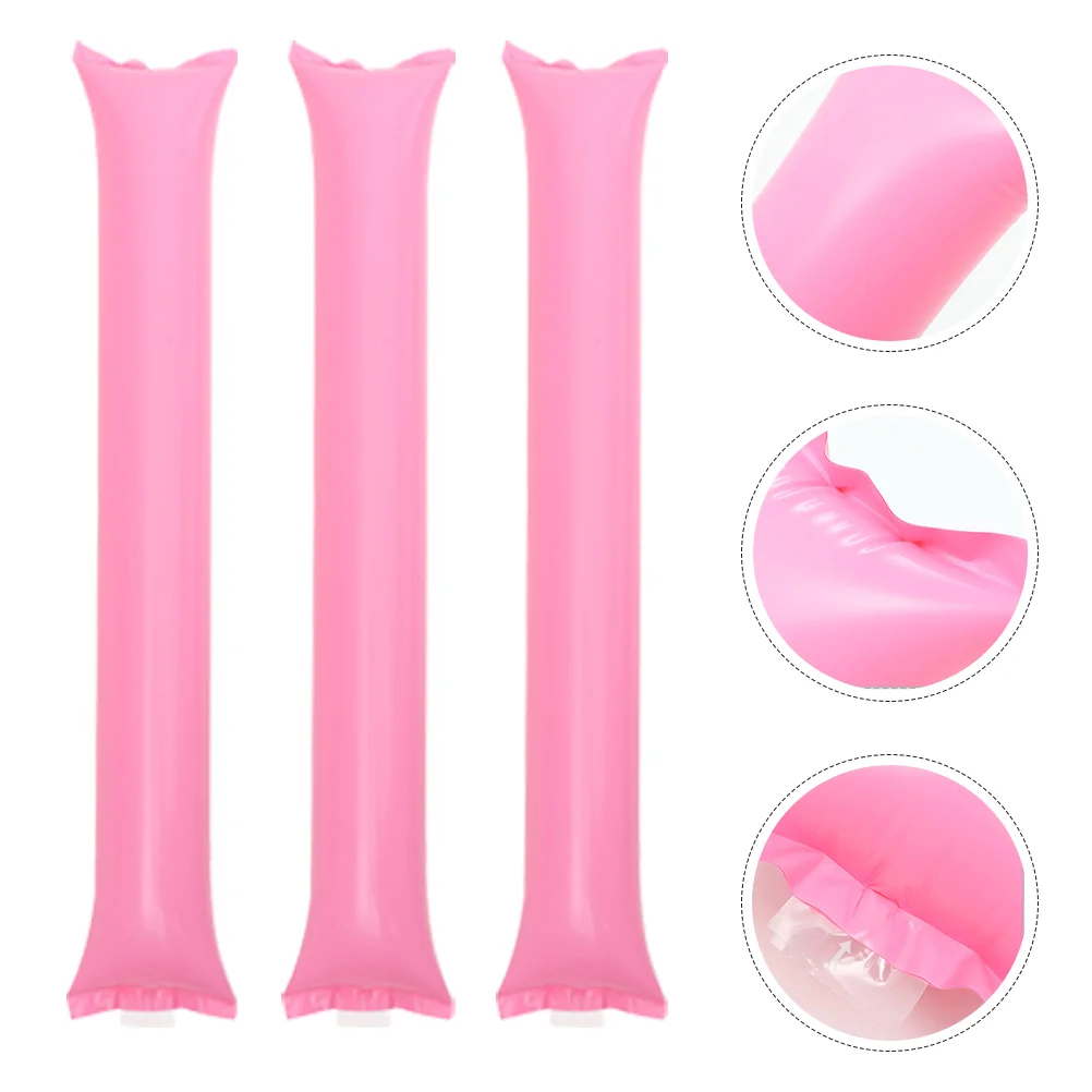 

50 Pcs Cheering Stick Inflatable Sticks Sports Event Party Favors Generator Stadium Noisemakers Pe