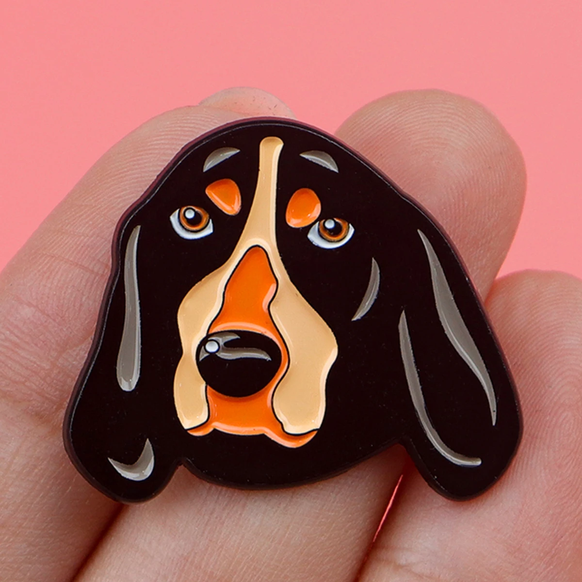 Cute Pet Dogs Pins Cartoon Animals Badge Brooches for Clothing Enamel Pin Women\'s Badges Jewelry Accessories Gifts for Friends
