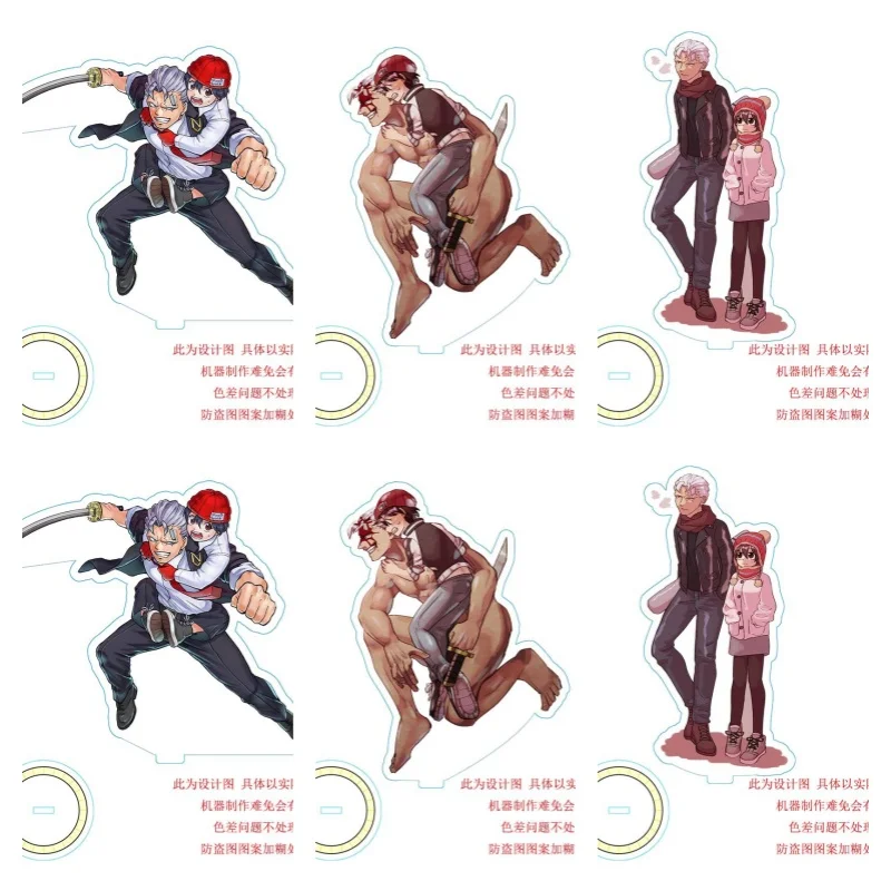 Japan 15CM Anime UNDEAD UNLUCK Figures Cosplay Acrylic Stand Model Plate Desk Decor Standing Sign Prop Fans Christmas Gift Toys