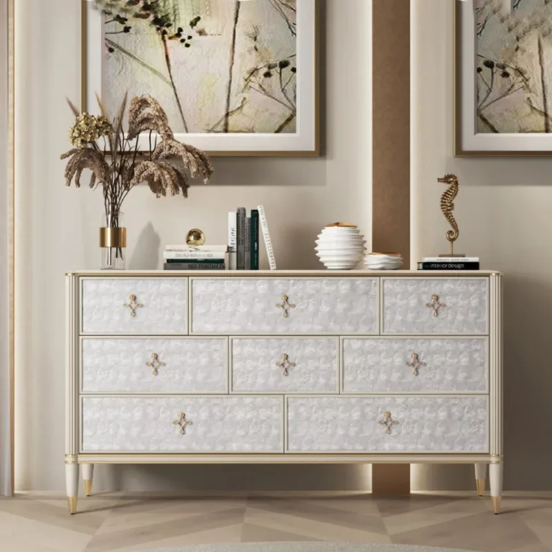 Armário de oito baldes, sala de estar, decoração de entrada, moderno e simples