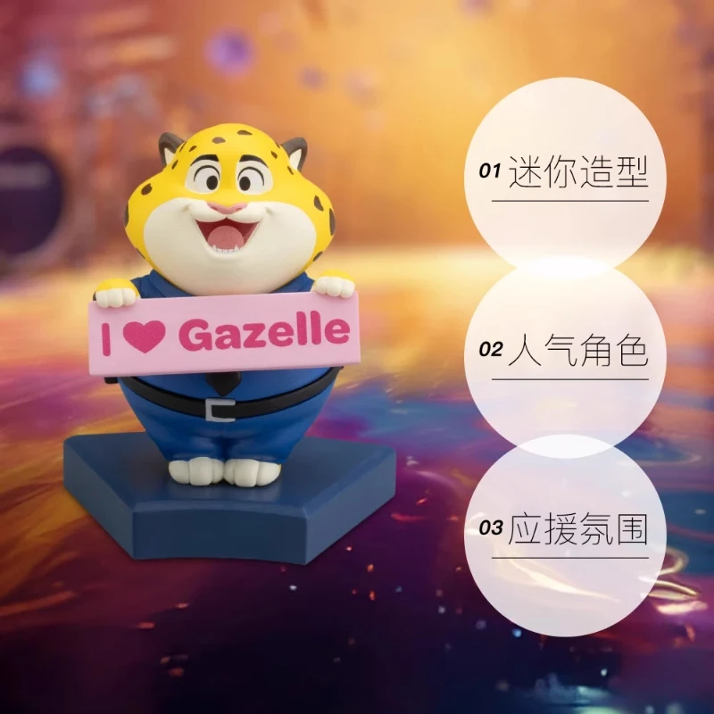 

Серия Disney's Beast Kingdom Zootopia Juddick Леопардовый полицейский Молния Слепая коробка Фигурка Красивые подарки на день рождения