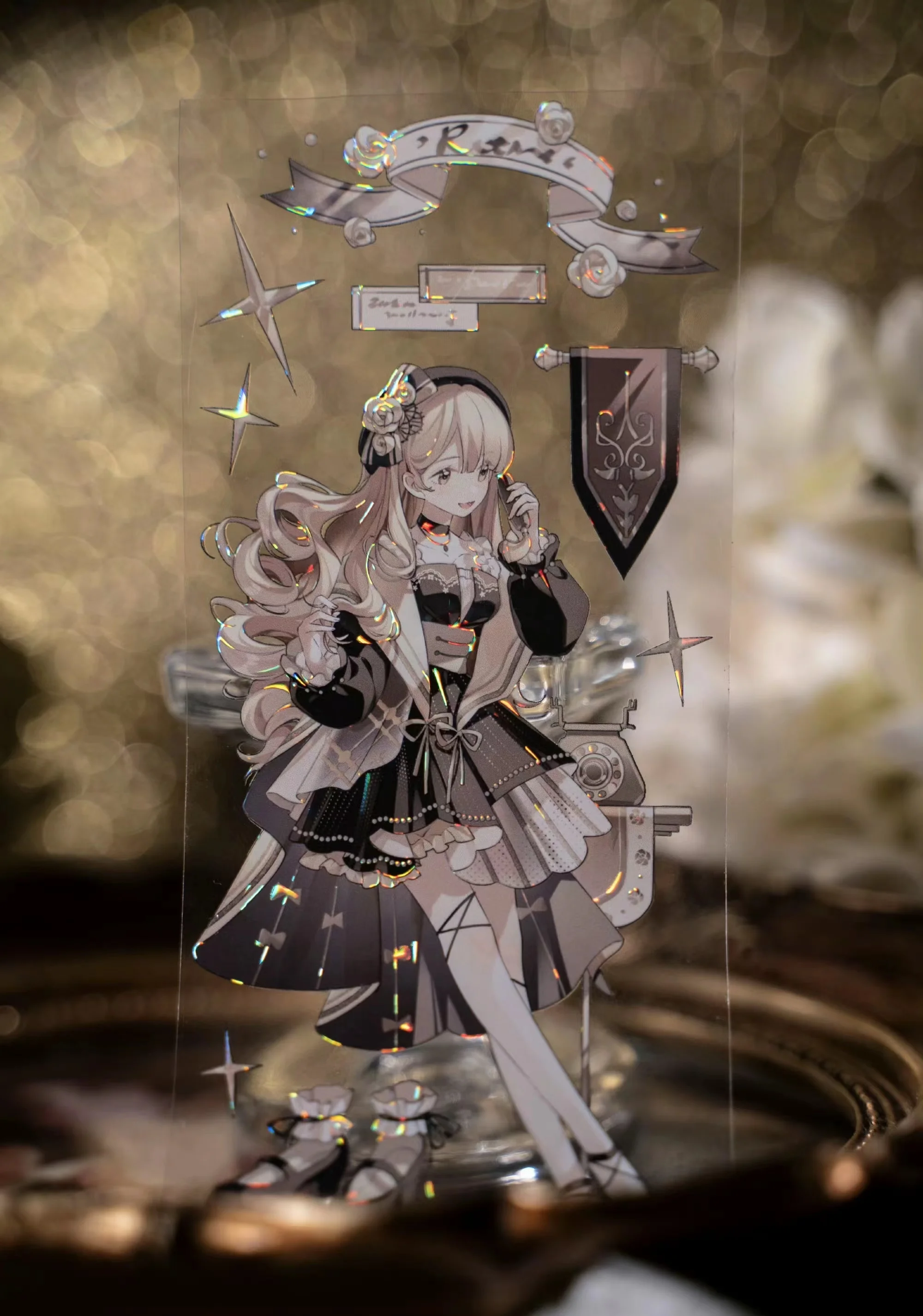 خمر جميل رسالة الأزهار فتاة اشي PET الشريط ، سكرابوكينغ مخطط ، بطاقة صنع ، ملصق الزخرفية لتقوم بها بنفسك ، خطة سكرابوكينغ #1