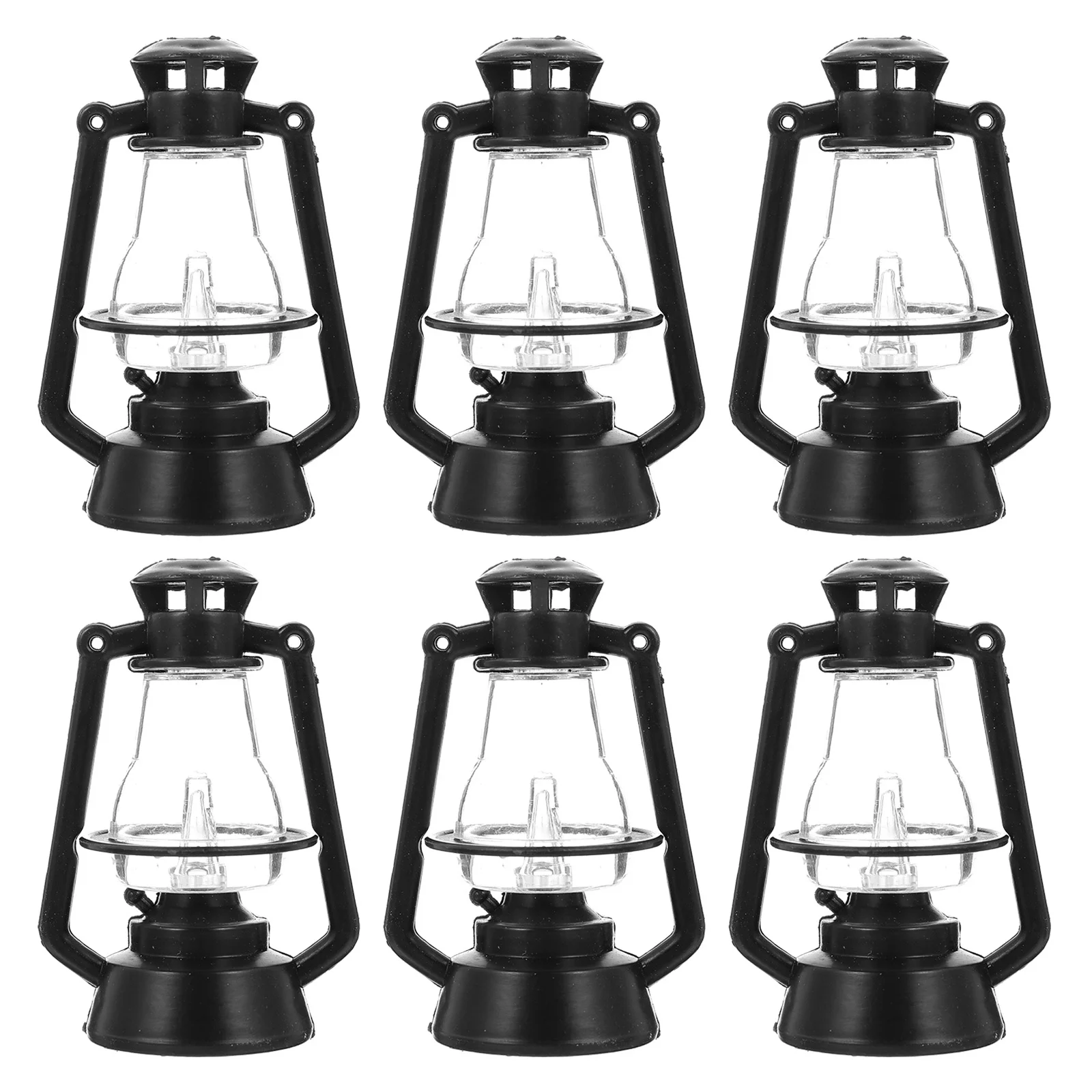

6Pcs LED Light Decor Retro Lamp for Home Party Xmas Tree Hanging Lantern LED Lamp Decor