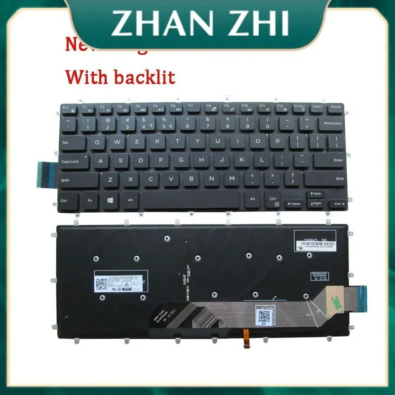 

New Laptop Rreplacement Keyboard Compatible for DELL Inspiron 3480 3481 3482 3490 3493 7580