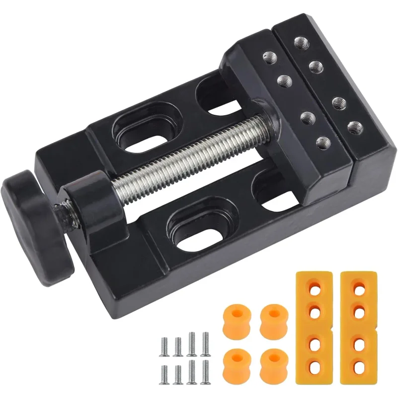 Mini Universal Flat Clamp with Parallel Table Pliers for Watch Repair, Sculpture Craftsmanship Jewelry DIY Carving Tools