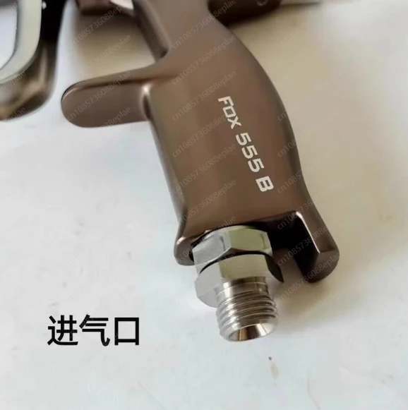 Fox555b High-Intensity Atomizer Paint Saving 1.3 Caliber Spray Gun Topcoat Varnish Oil-Water Dual-Use Automobile Coating Spray