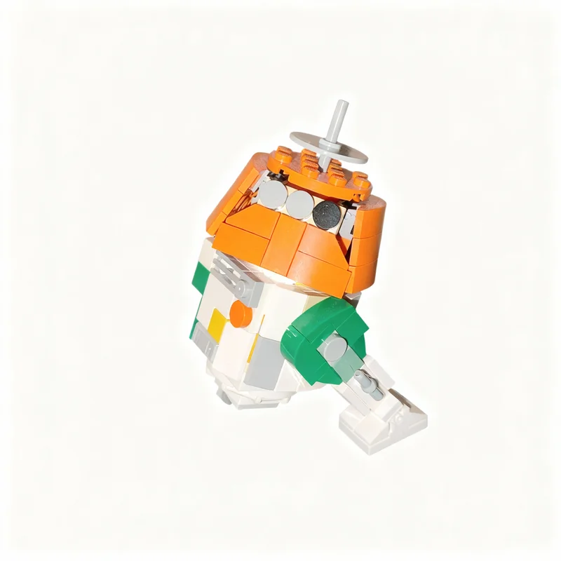 163pcs MOC Star Battle Chopper Droid Ver 2 0 Model Toys Building Blocks Architecture Christmas Gifts Education DIY Brick Kids