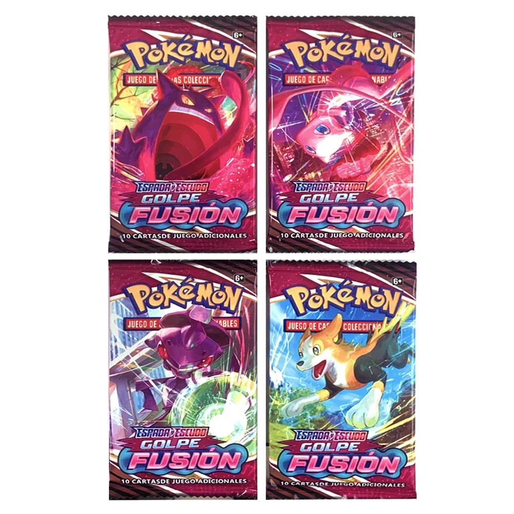 Spanish Version Pokémon TCG: Voltaje Vivio Mentes Unidas Booster Box Pokemon Cards Box Energy Collectible Card