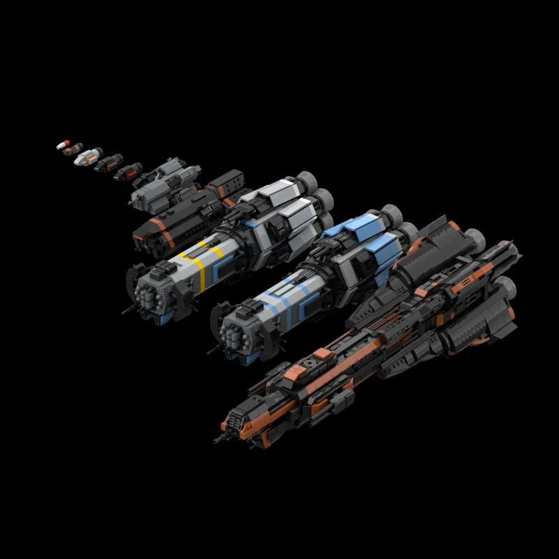 

NEW 5332PCS MOC Creative Model Expanse Fleet 1 900 Building Blocks DIY Assembly Bricks Display Gift Collectible Decoration Home