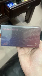 Motorhelix MH 1:64 nissan skyline gtr R34 z-tune R35 nismo midnight purple III 2024 all in tuning diecast alloy car model