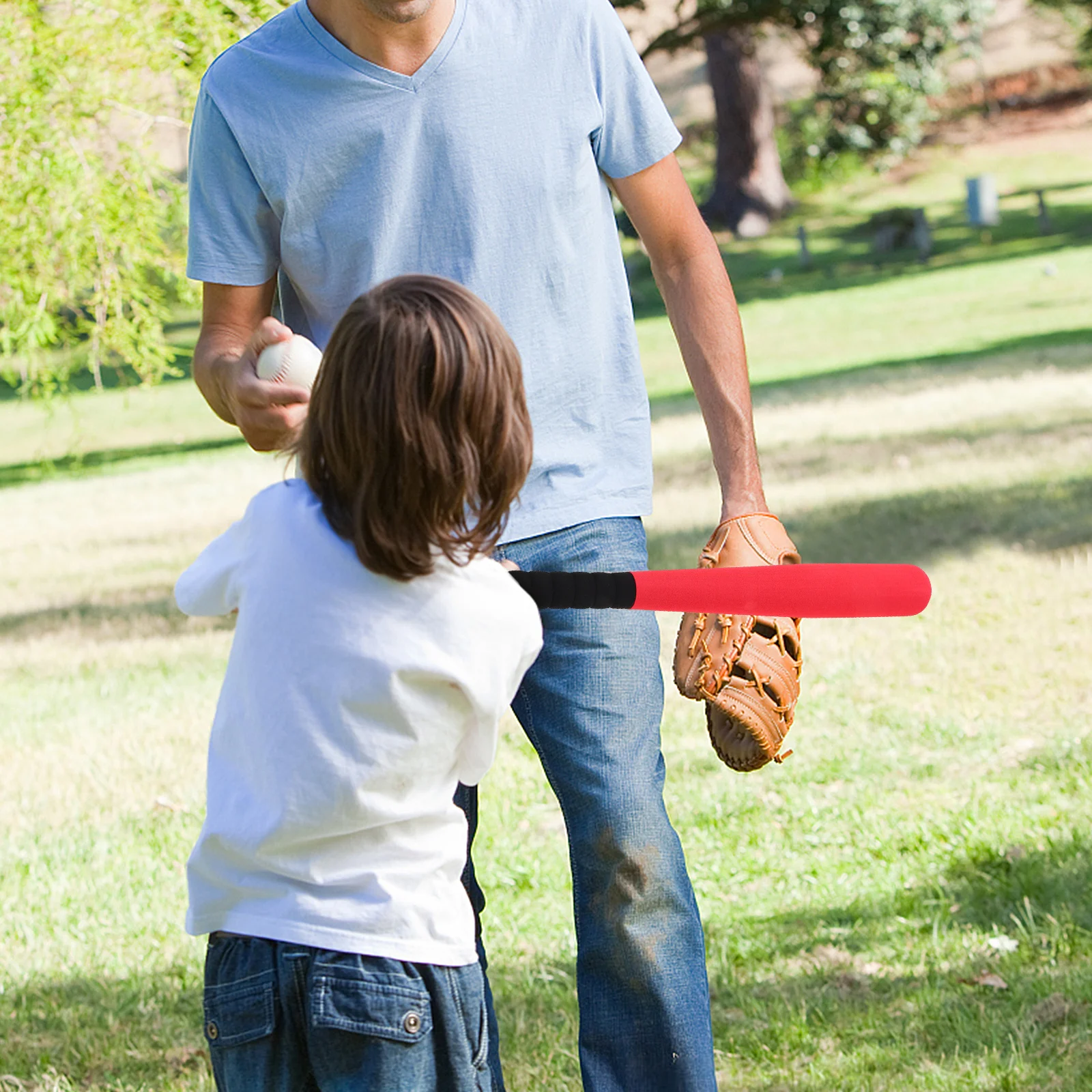 Taco de beisebol de espuma infantil, macio, seguro, jogo, jardim de infância, atividades ao ar livre, aumenta a coordenação, design leve e durável