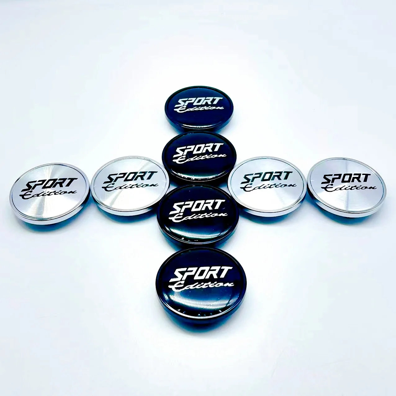 

4pcs/lot 62mm Car Wheel Hub Cover Center Caps for SPORT Racing Styling Badge covers Emblem Decals Styling accessories