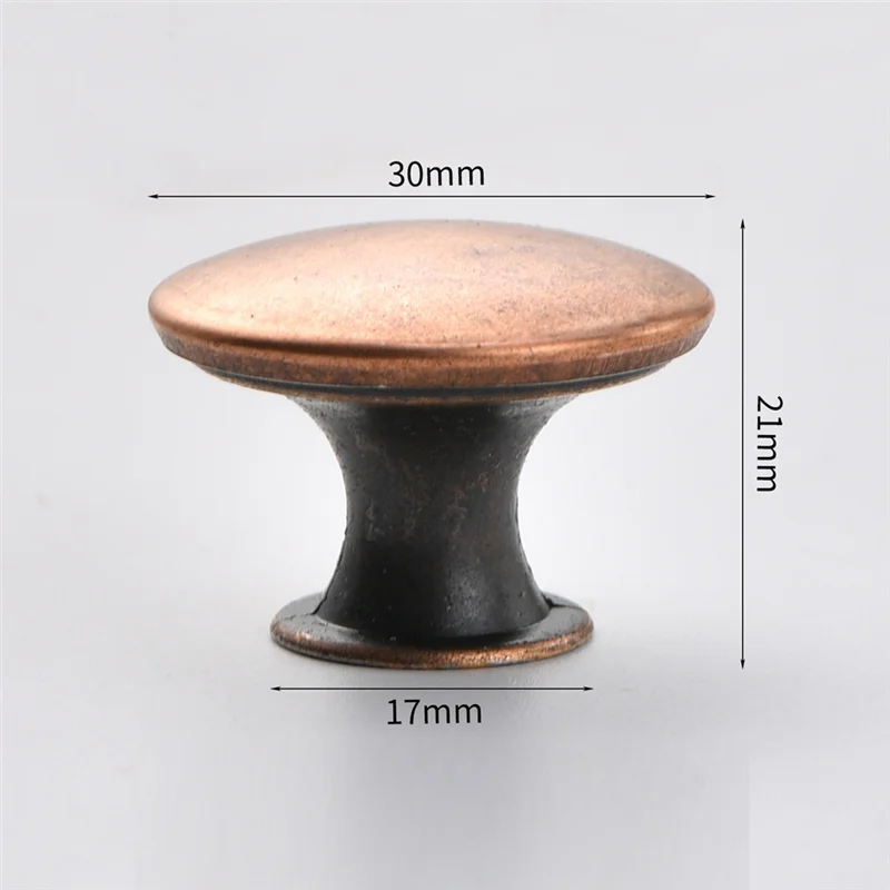 AEE6-Single Hole Small Handle Cabinet Round Cabinet Door Handle Hollow Small Handle