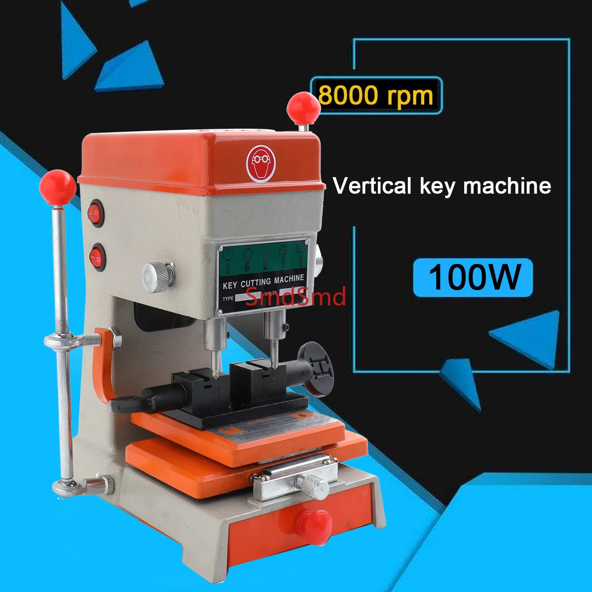 220V Vertical Key Cutter Key Cutting Machine For Duplicating Security Keys Locksmith Tools Lock Pick Set