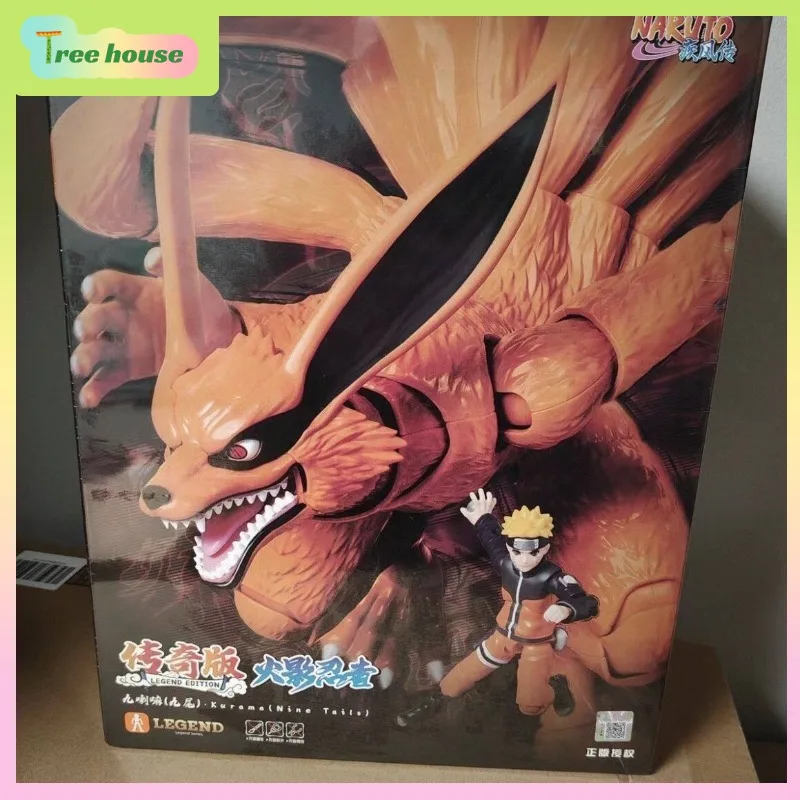 

Brand New Blokees Legend Edition Naruto Shippuden Kurama (Nine Tails) Highly Articulated Buildable Collectible Figure