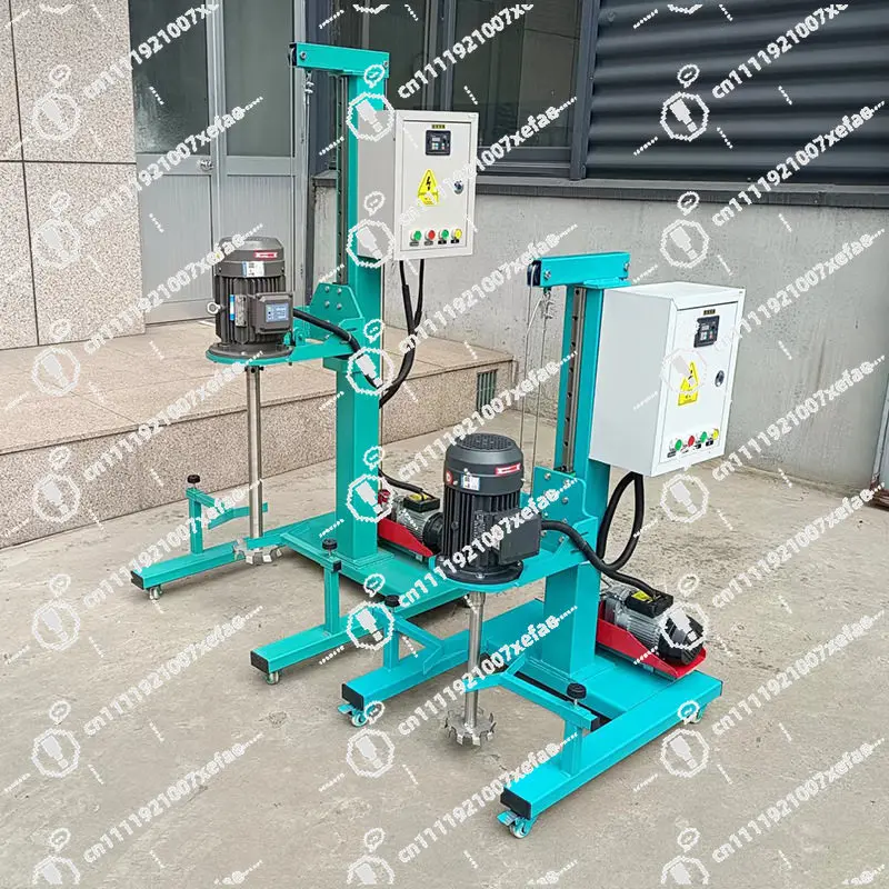 High-speed Mini Laboratory Mixer, Overhead Mixer with Electric Machine and Pump, Small Disperser, Capacity 50L-4000L