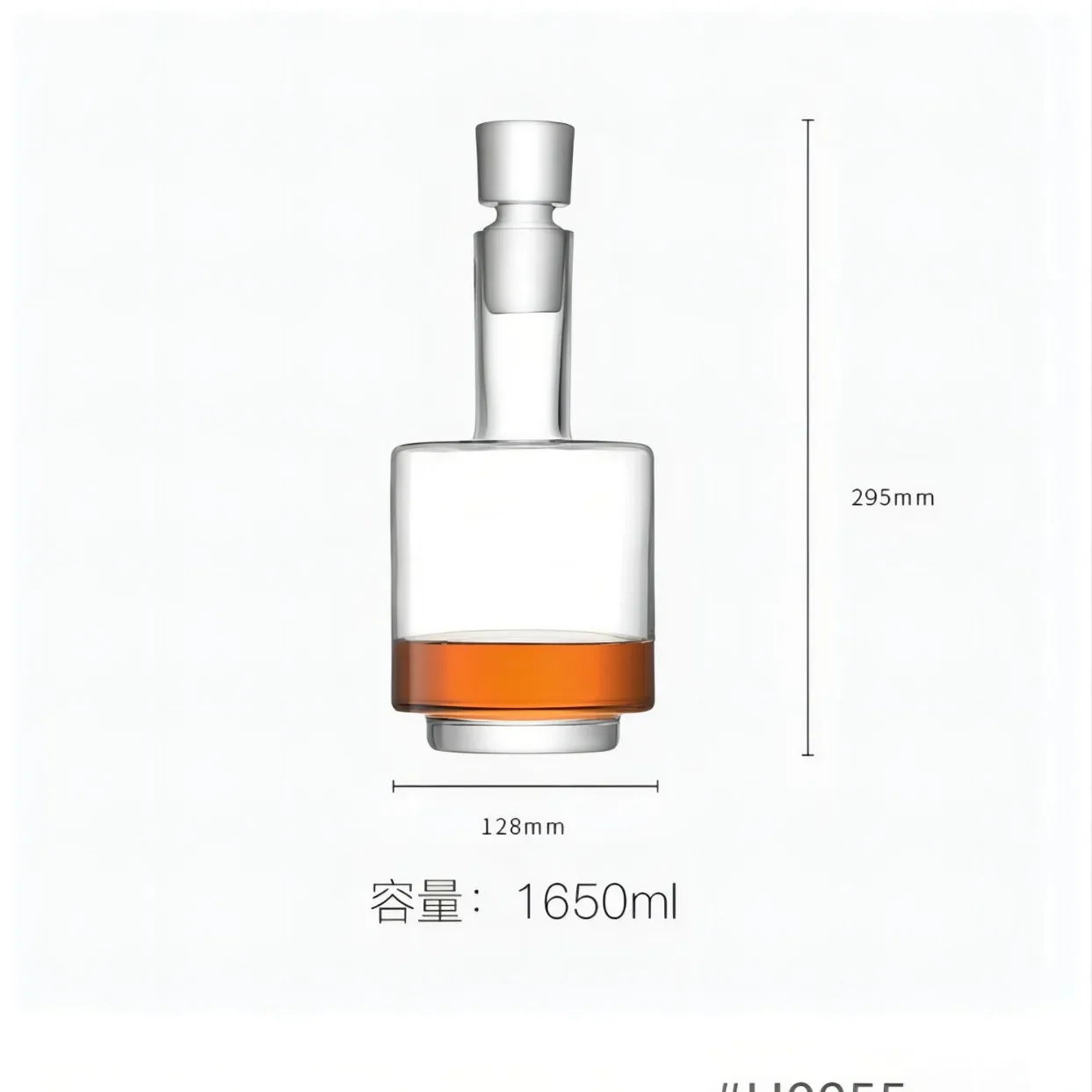 British retro wine ware, stable and atmospheric texture decanter, whiskey set, water cup for home use