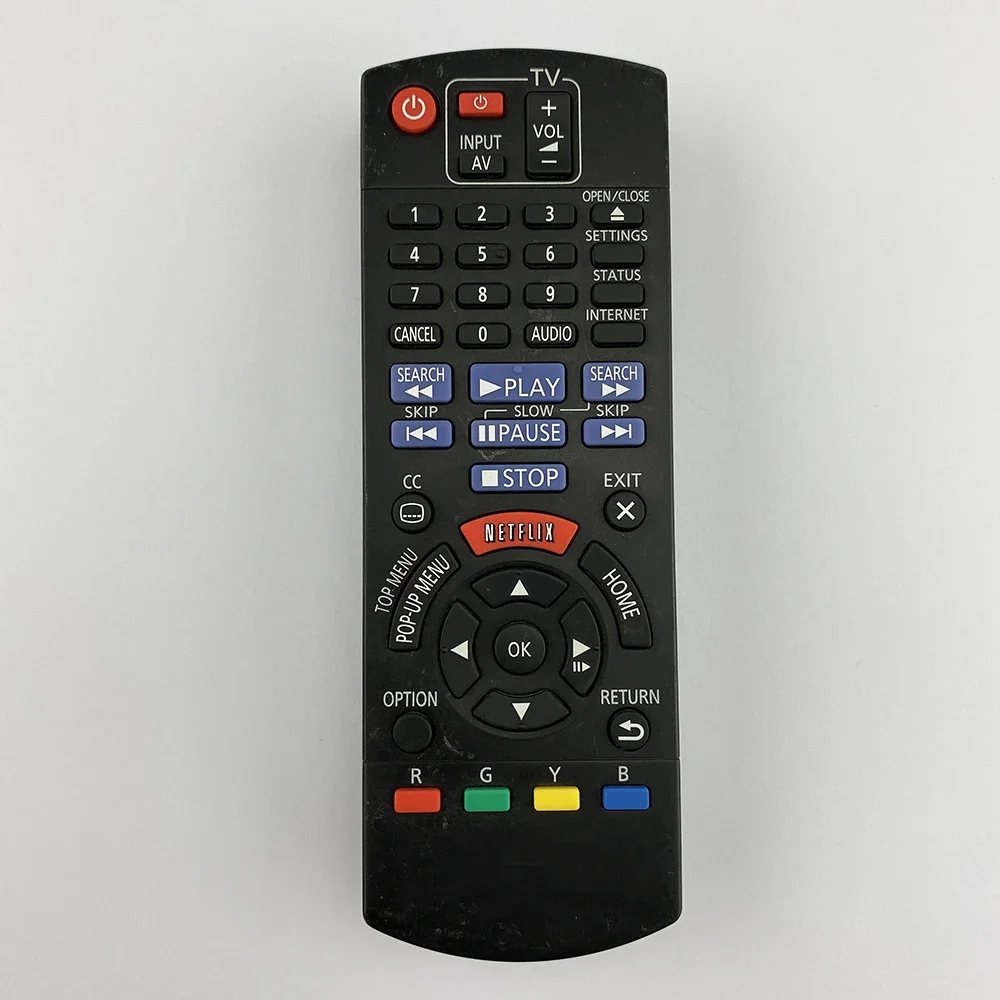 

USED ORIGINAL REMOTE CONTROL N2QAYB000952 FOR PANASONIC DMP-BD91,DMP-BD81,DMP-BD901,DMPBD91,DMPBD81,DMPBD901Blu-ray Disc Players