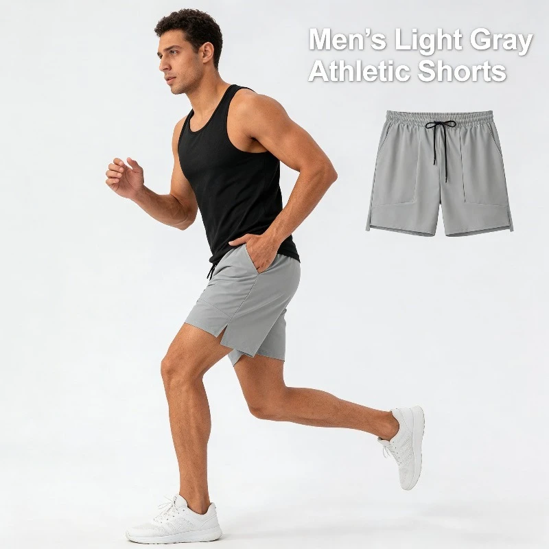 

2026 New Men‘s Cooling Loose-Fit Training Shorts Quick-Dry & Breathable for Running Gym & Summer​