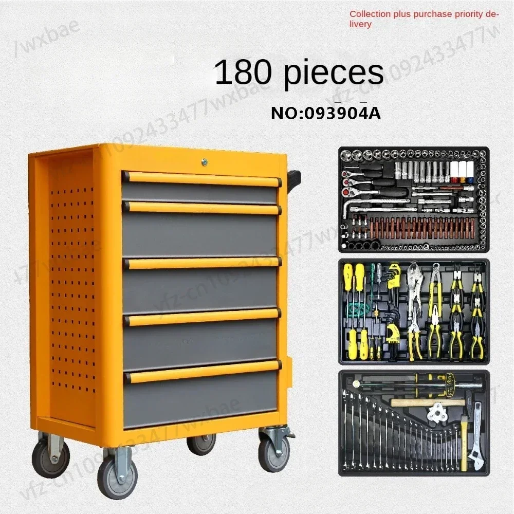 Alloy Auto RepairTool Cart Hardware Toolbox Multifunctional Repair ToolCart Car Room Tool Cabinet