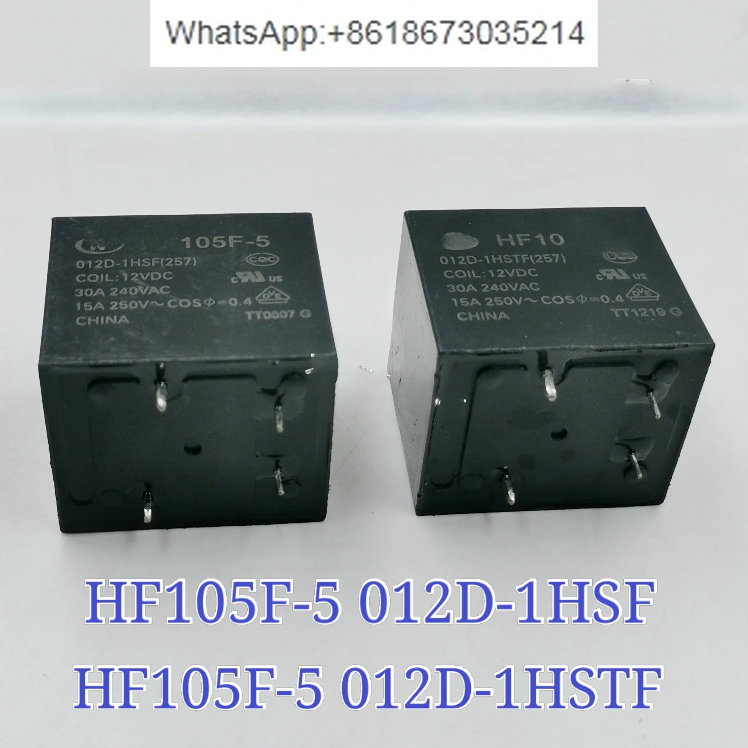 10 Pcs Relay Jqx HF…