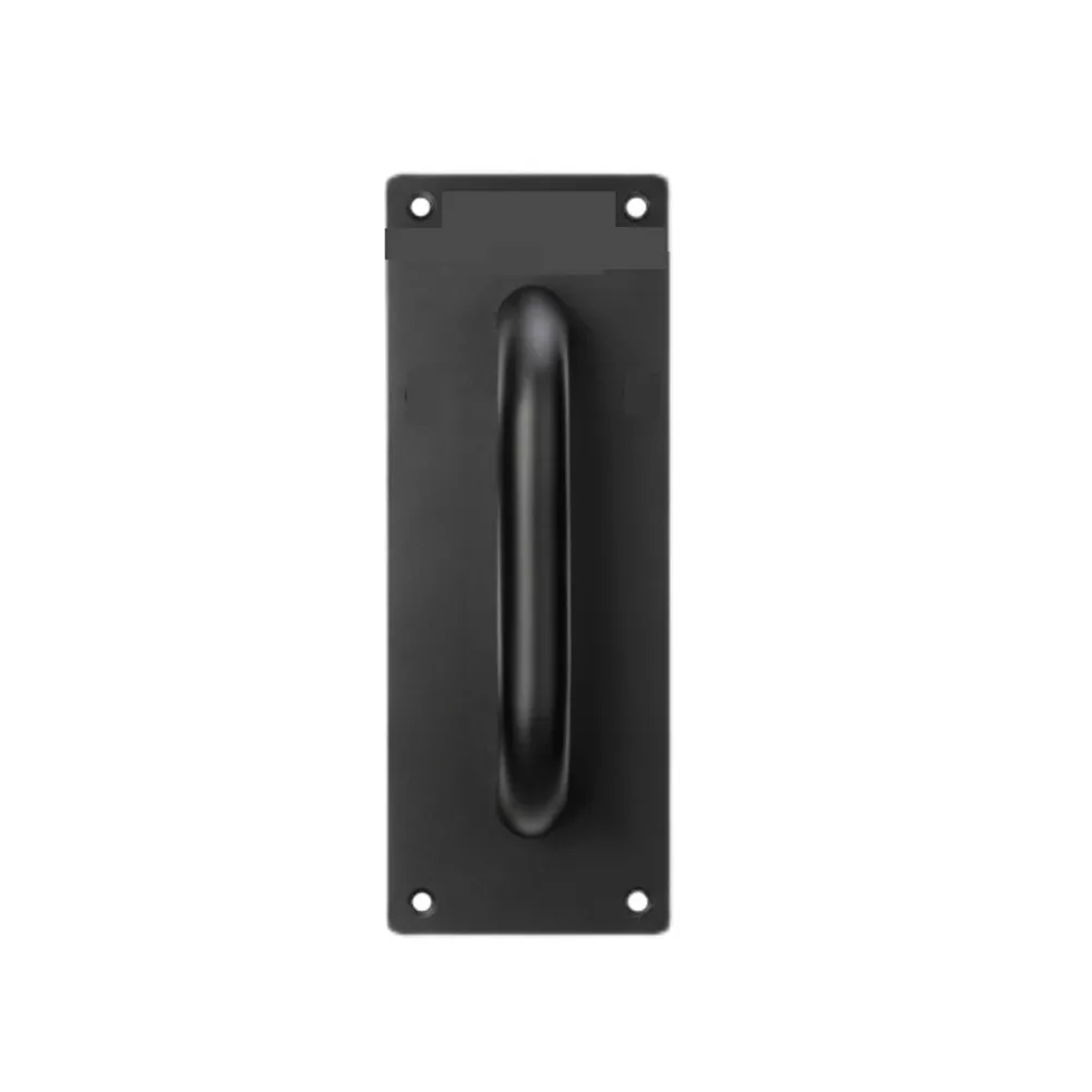 New Handle Sliding Door Pull Push Silver Stainless Steel Closet Hardware Heavy Duty Holder 200*65mm Barn Black