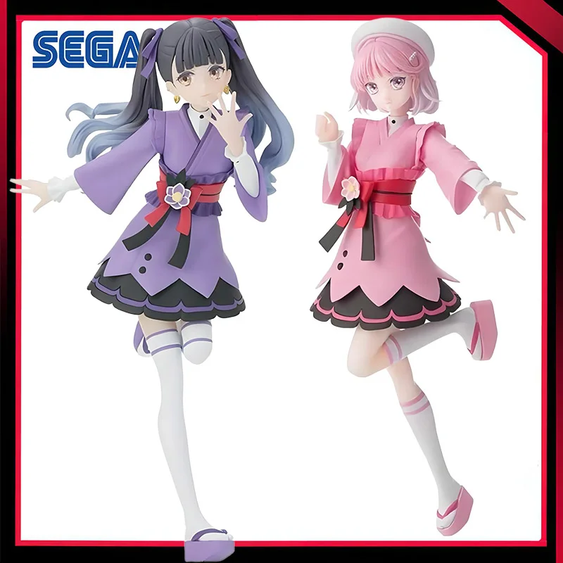 

В наличии оригинальная фигурка SEGA Desktop X Decorate Collections Maebashi Witches Akagi Yuina Niisato Azu 17 см, аниме-модель