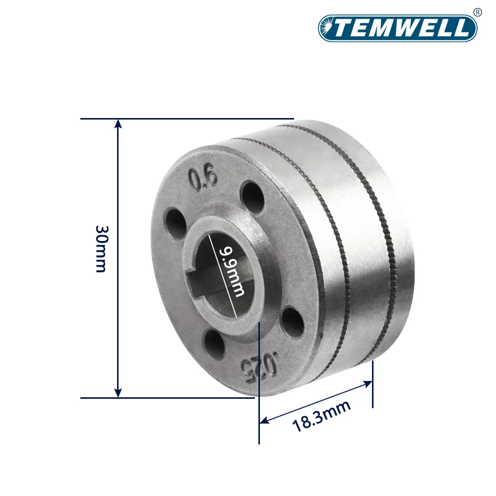 Soudage de double taille MIG MAG 30x10x10mm LRS-775S SSJ-29 fil alimentant la machine 5KG 0.8mm 0.9m 1.0mm 1.2mm