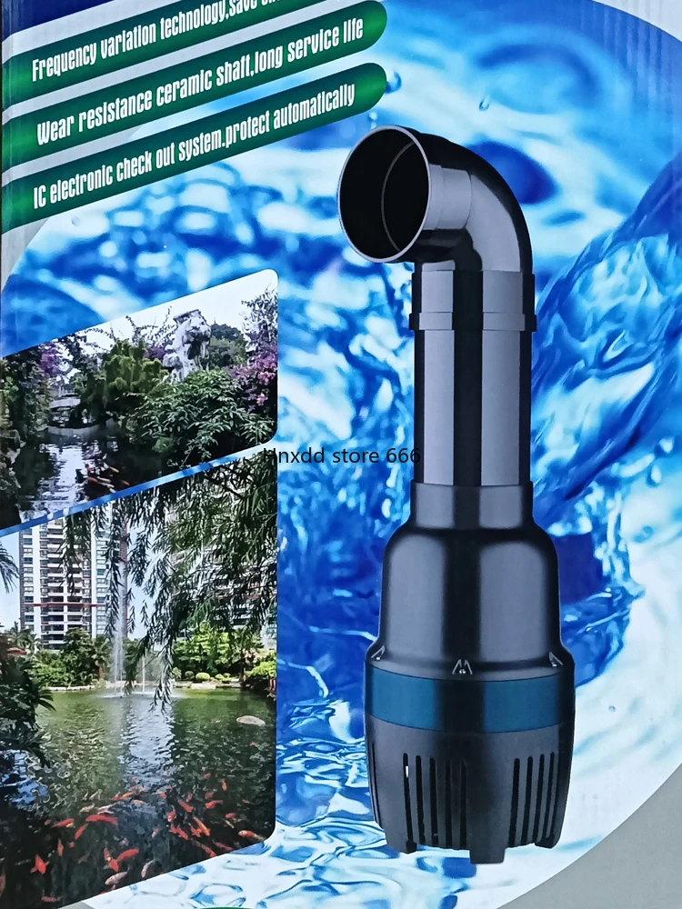 Pool horticultural pipe pump large flow frequency conversion pond push water to make waves