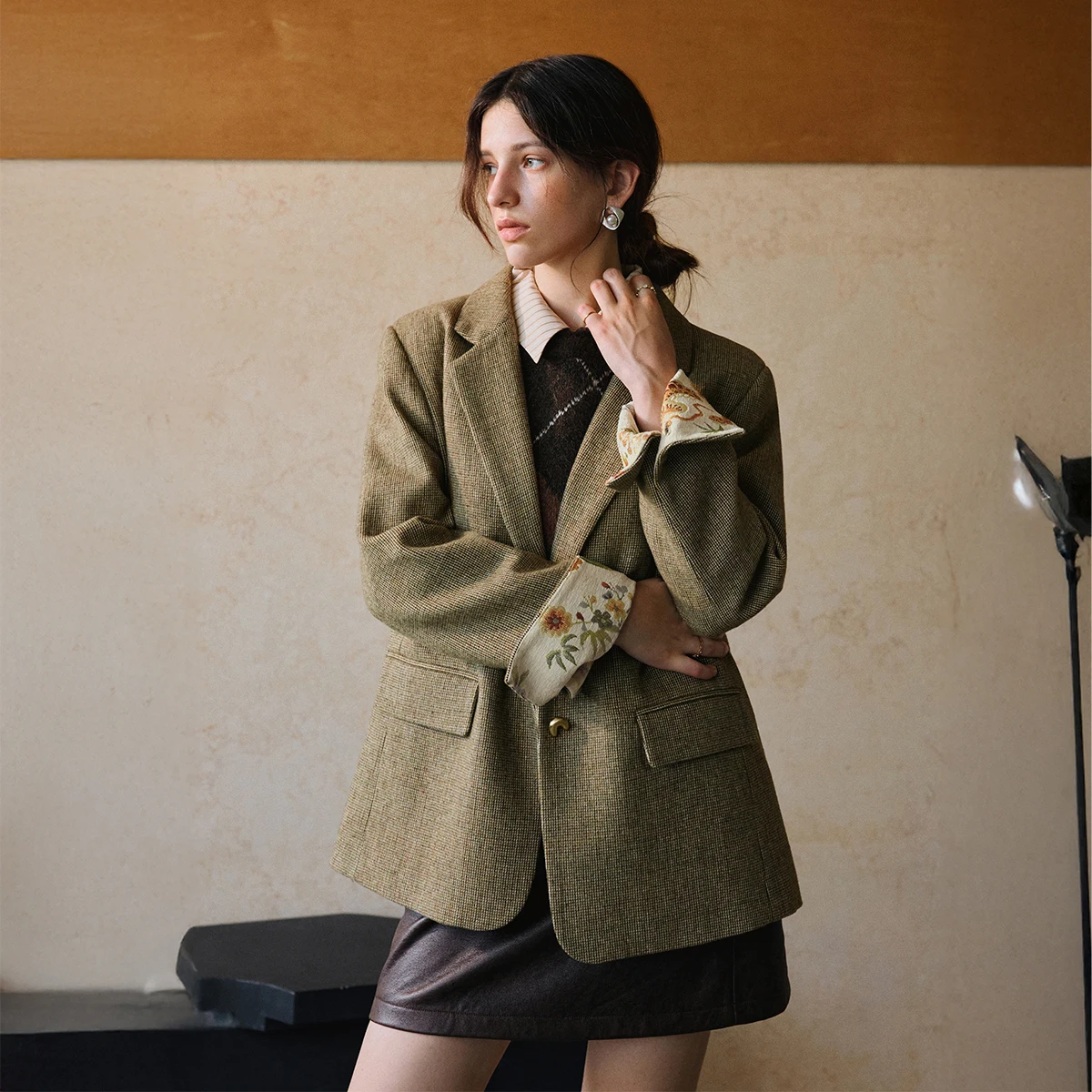 Blazer para Mujer OLrain, con  - Blazer Women Oversized reseña y precio