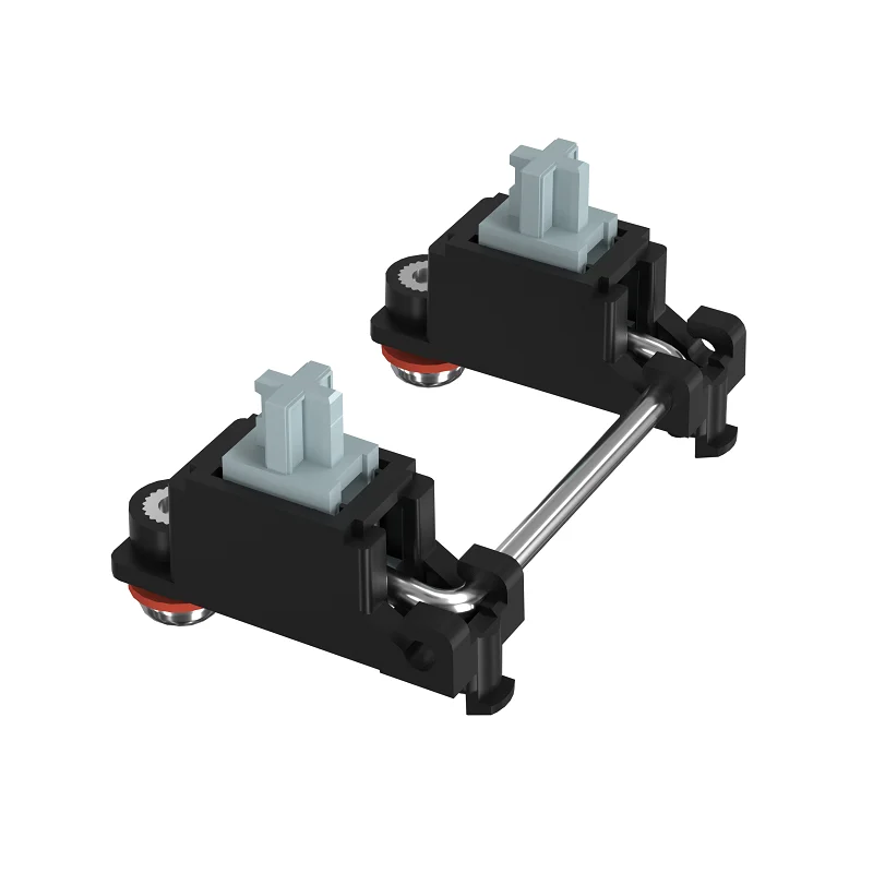 GATERON Fast Travel Silver 7u 6.25u 2u Stabilizer Screw In V2 Customized DIY Hotswap 60% Mechanical Keyboard PCB Mount