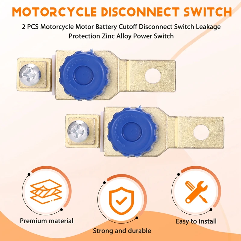 

M0t-r2 PCS Мотор мотоцикла Отключение отключения аккумулятора Защита от утечки Мощность из цинкового сплава