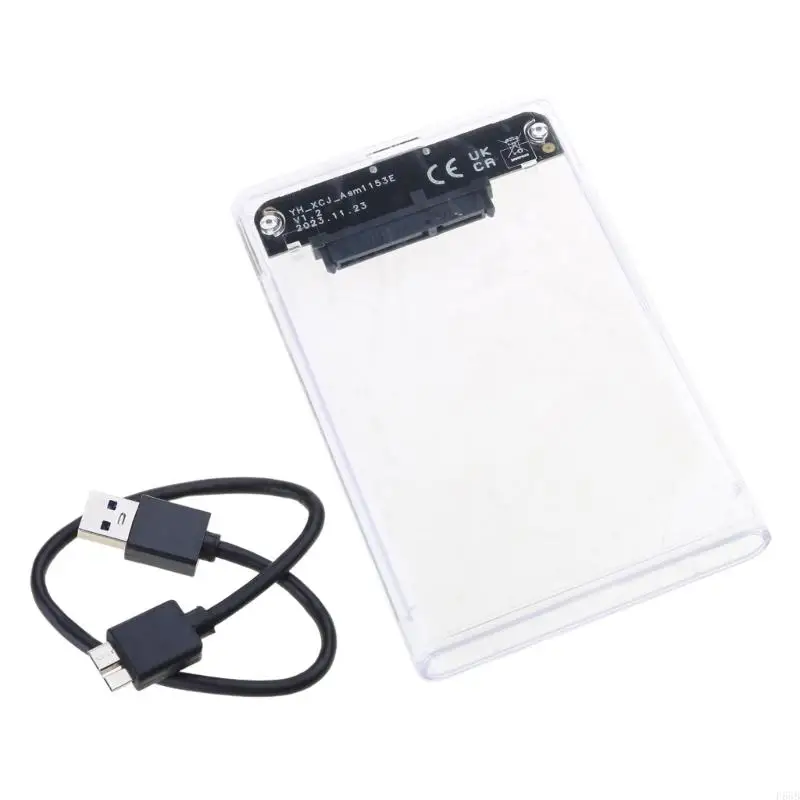 2.5inch Hard Enclosure USB3.0 to SATA3.0 Tool Frees Externals Hard Enclosure for 7mm/9.5mm 2.5inch SSD