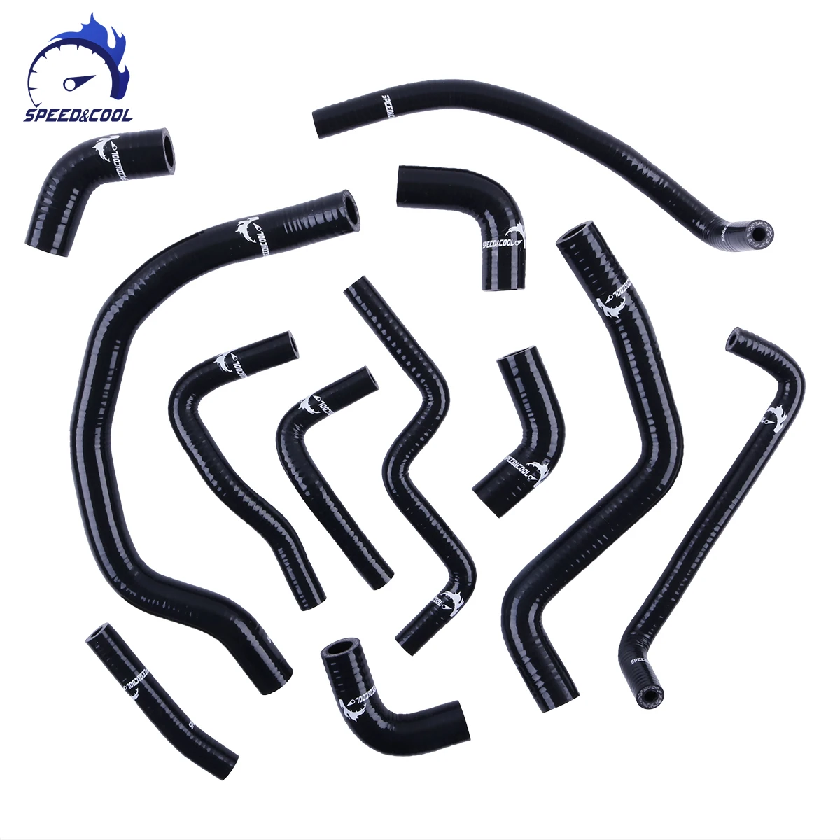 SPEED&COOL For 1994-1999 Toyota Celica GT4 ST205 Turbo 3SGTE Engines RHD Silicone Radiator Coolant Hose Kit