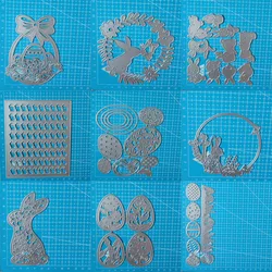 Easter egg rabbit Egg Basket animal metal cutting dies cut die mold Scrapbook paper craft knife mould blade punch stencils dies