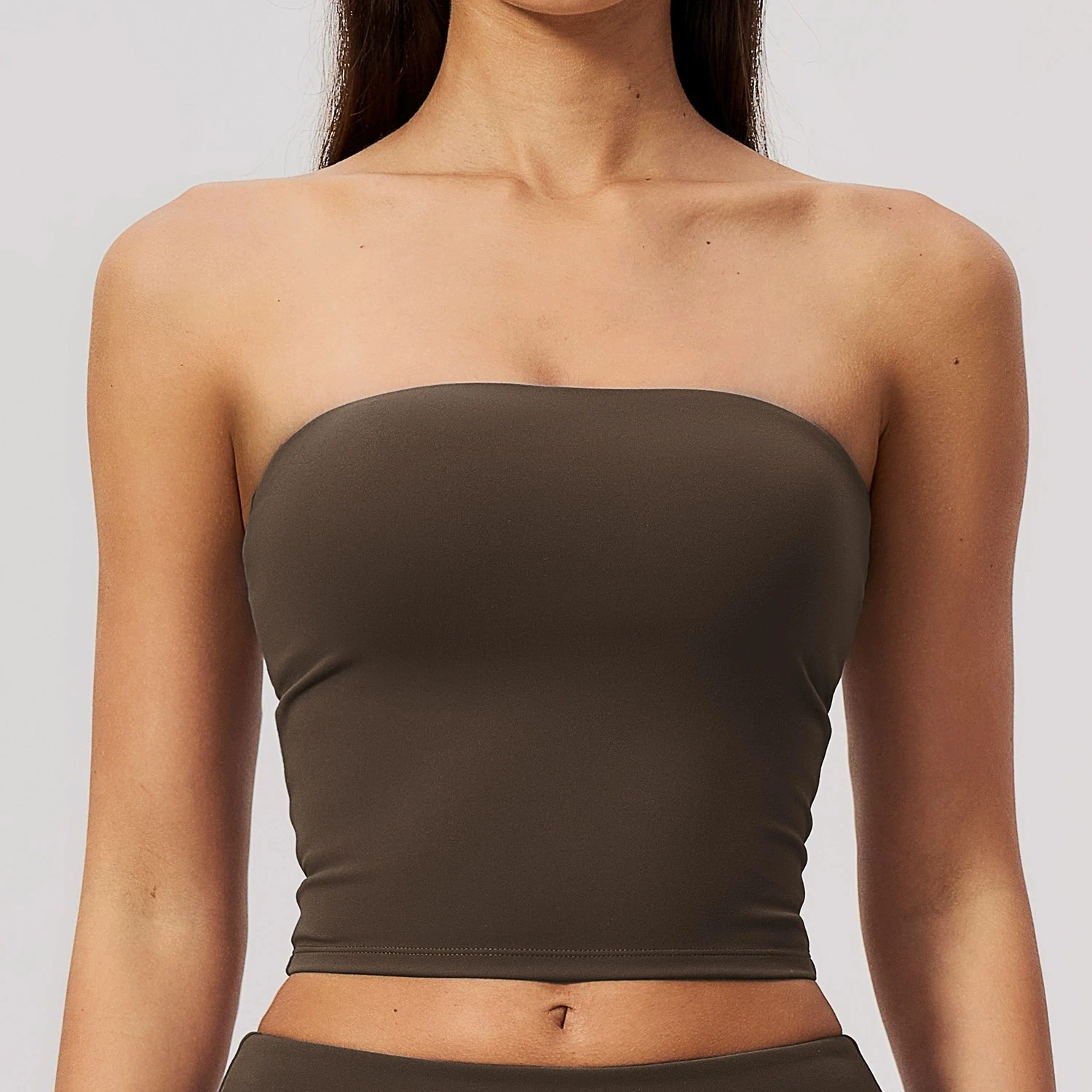 Women Strapless Sports Bra Wom - J-Yoga Fitness ulasan dan harga