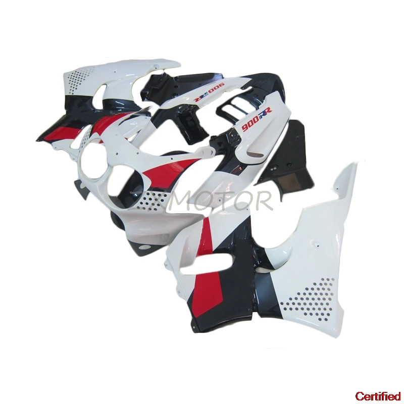 Motorcycle Fairing Kit for HONDA CBR900RR 893 1992 1993 1994 1995 White Red Black fairings CBR893 92 93 94 95 QX02