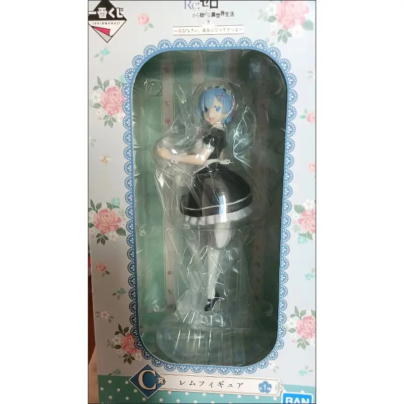 مجموعة شخصيات بانداي إيشيبان كوجي الأصلية: صفر - بدء الحياة في عالم آخر - مجموعة شخصيات إميليا آند ريم - نموذج شخصيات PVC قابلة للجمع