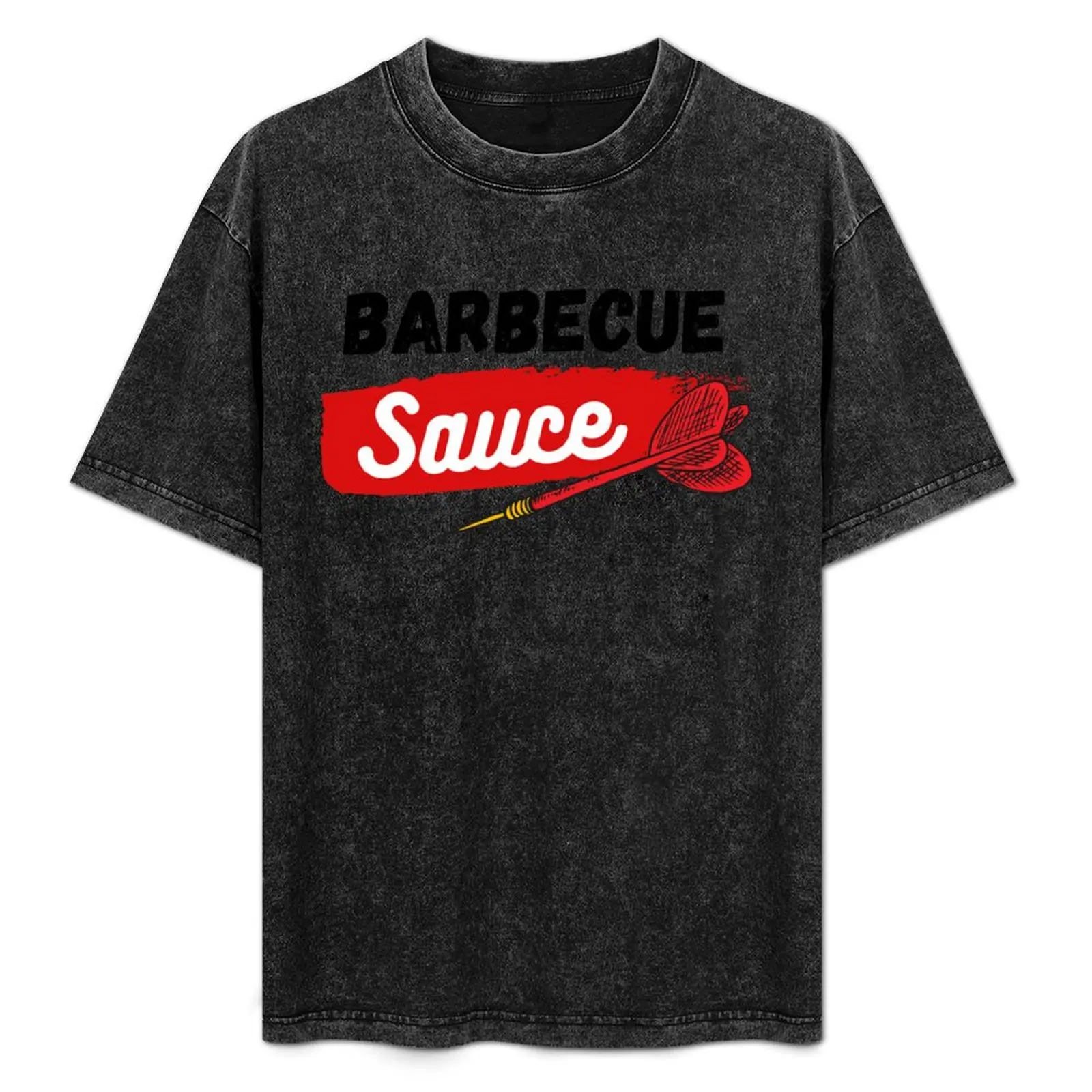 

Barbecue sauce T-Shirt Funny t-shirt oversizeds gifts for boyfriend clothes men t shirt