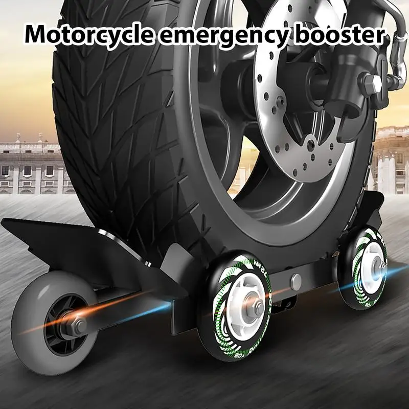 Motorcycle Moving Trailer Motorbike Manual Mover Trailer bike Carrier Device Car Wheel Dolly Foldable Car Roadside Assistance