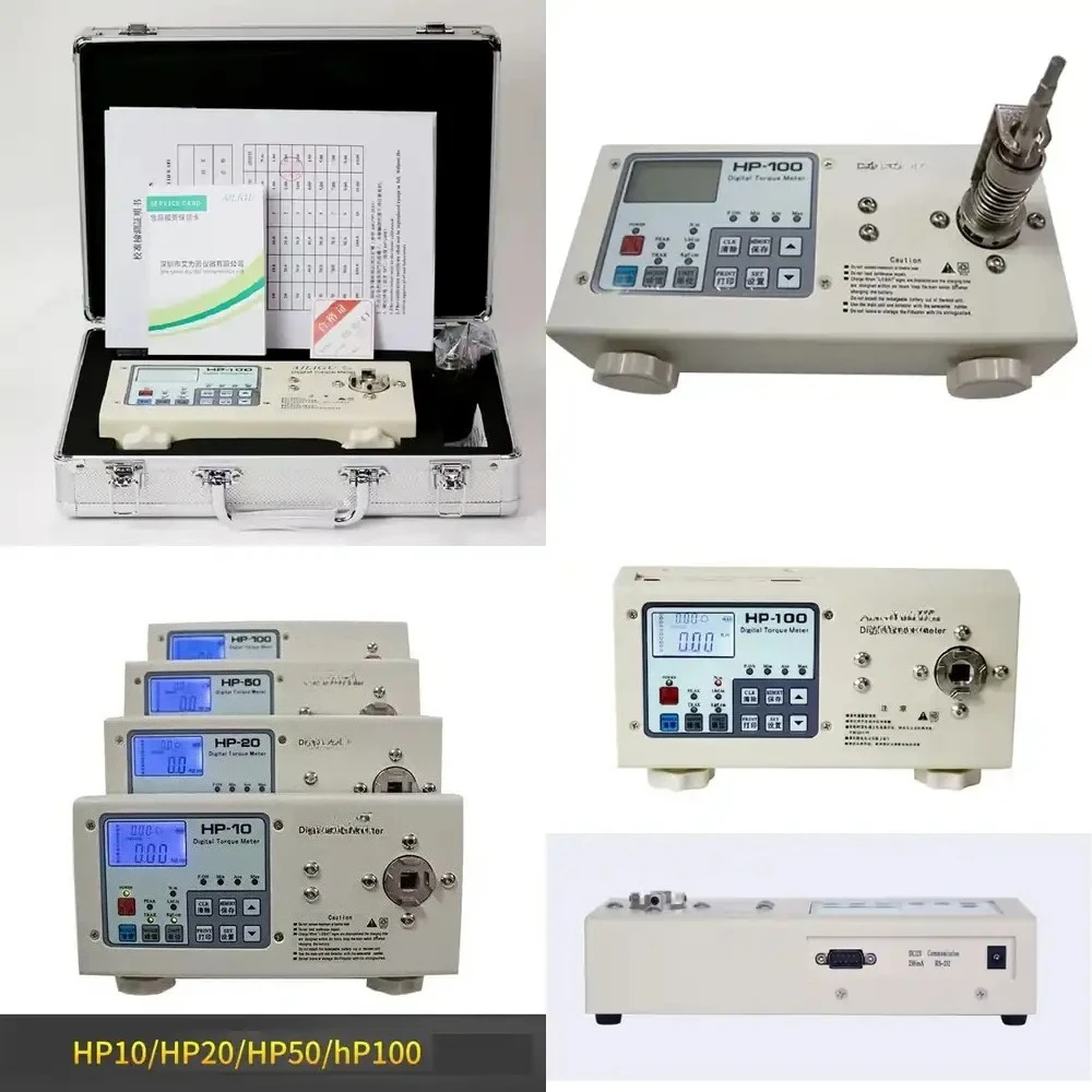 

Цифровой измеритель крутящего момента для HP100 HP50 HP20 HP10, тестер крутящего момента двигателя 1-10 Н·м для электрических отверток с литиевыми батареями